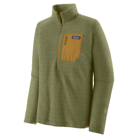 Patagonia M's R1 Air Zip Neck, Buckhorn Green