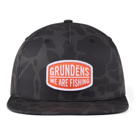 Grundéns We Are Fishing Camo Trucker Admiral Black Camo