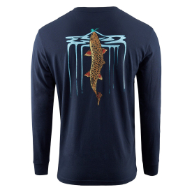 Grundéns Riser LS T-Shirt Dark Navy