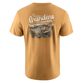 Grundéns Leroy Brown SS T-Shirt Whiskey