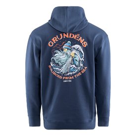 Grundéns Displacement DWR Hoodie Sea Sourced Dark Navy