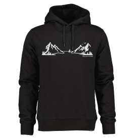 Didriksons Ven USX Hoodie Landscape Black