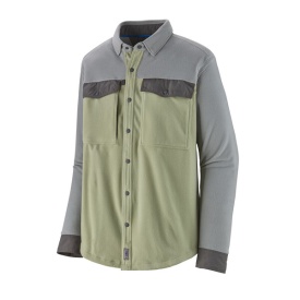 Patagonia M's L/S Early Rise Snap Shirt Salvia Green - XL