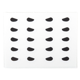 Angry Predator Eyes White 6mm