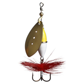 Wipp Spinnare 20 g Guld Gul/Vit