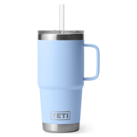 Yeti Rambler 25 Oz Straw Mug - Big Sky Blue
