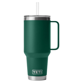 Yeti Rambler 42 Oz  Straw Mug - Black Forest Green