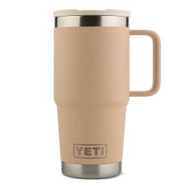 Yeti Rambler 20 Oz Travel Straw Mug - Tahini