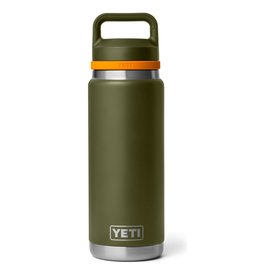 Yeti Rambler 26 Oz C Bottle Chug - Olive/King Crab Orange