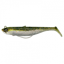 Savage Gear Savage Minnow Weedless 12.5cm 28g Sinking 2+1 - Green Silver