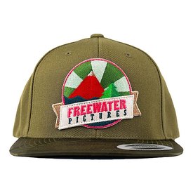 Freewater Pictures Snapback - Camo/Green