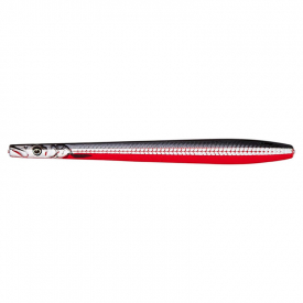 Savage Gear Line Thru Sandeel Nail 10cm 16g - Black Red