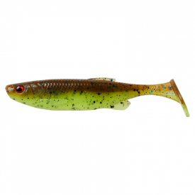 Savage Gear Fat Minnow T-Tail 10,5cm, 11g (5-pack) Chartreuse Pumpkin