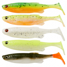 Savage Gear Fat Minnow T-Tail 7,5cm, 5g (5-pack) Darkwater Mix