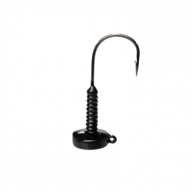 Lunker City Ned Head Black 4-pack, 5gr - 2/0