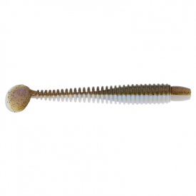 Swimmin' Ribster, 10cm - Natural Shiner (9-pack)
