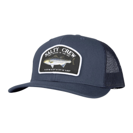 Salty Crew Striper Retro Trucker Navy