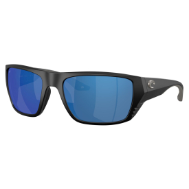 Costa Finlet Matte Black - Blue Mirror 580P