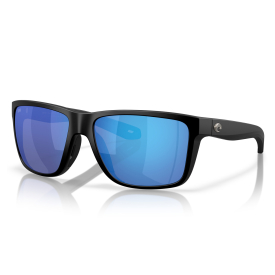 Costa Broadbill II Matte Black - Blue Mirror 580G