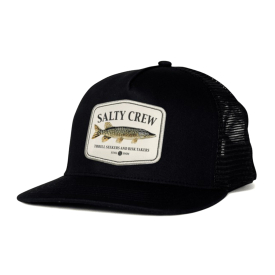 Salty Crew Euro Pike Trucker Black