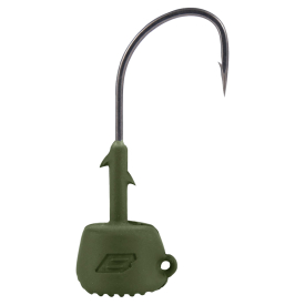 BKK Silent Chaser Draggin' NED Jig head - 7/16oz / 12,4g 2/0 Green