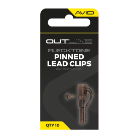 Avid Outline FleckTone Pinned Lead Clips 