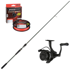 Abu Svartzonker Classic Motoroil Silver 9’3'' 6-32g Combo