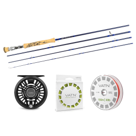Pool 12 Accelerator / VATN Dry Fly Flugset - 9' #6