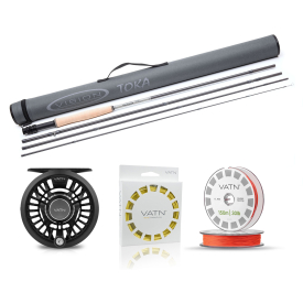 Vision Toka / VATN Dry Fly Flugset 9' #6