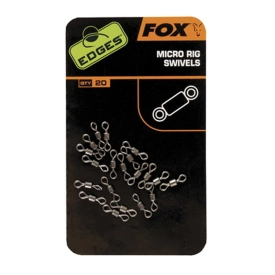 Fox Edges Micro Rig Swivels 20-pack