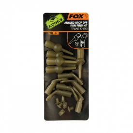 Fox Edges Angled Drop Off Run Ring Kit Trans Khaki 6-pack