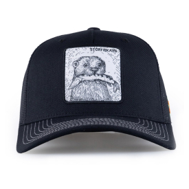 SQRTN Storfiskarn Trucker Cap Black