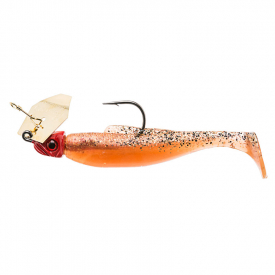 Z-man Diezel Chatterbait 1/4 Oz - New Penny (Gold Blade/Red Head)