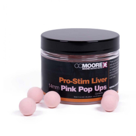 CC Moore Pro-Stim Liver Pop Ups - 14mm Pink