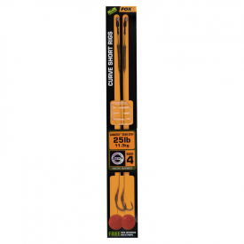 Fox Edges Curve Short 4 - 25lb Camotex Semi Stiff (2-pack)