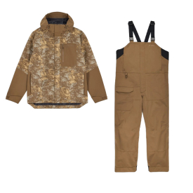 Simms Challenger Jacket & Bib Set Windy Jasper