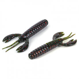 Molix Craw Flex 7,6cm (6-pack) - Watermelon Red & Black