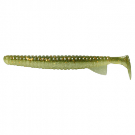 Deps Deathadder Shad 4'' - #113 Light Watermelon Copper Flake Pearl White