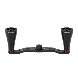 Black/Red Carbon 8x5mm