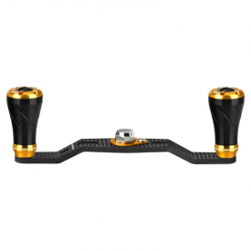 Gomexus 95mm Carbon Swept Handle with 20mm Aluminium Knob