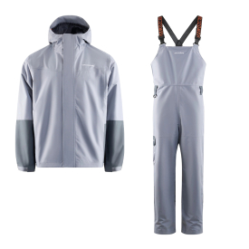 Grundéns Men's Deepwater 2L Fishing Jacket & Bib Set Tradewinds