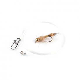 Darts Fluga med Tafs - Hares Ear #10 Goldhead