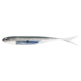 Fish Arrow Flash-J Split 5'' (4-pack) - #F03 Neon Green/Silver