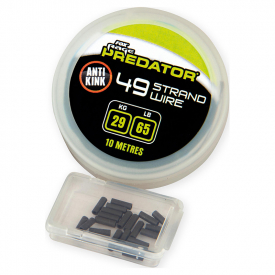 Fox Predator 49-Strand Steel Wire 65lb/29kg 10m