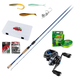 Gator Mirage 7'3'' Superb Casting 5-25g Perch Bundle