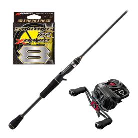 RAID Gladiator ANTI GA-65PBF Power Bait Finesse Combo