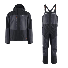 Grundéns Gore-Tex Pro Fishing Jacket & Bib Combo Obsidian