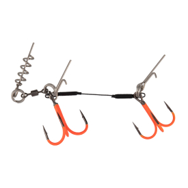 XL UV- 30kg - Treble Hook 2/0 , 1/1
