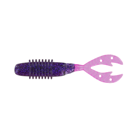 Big Bite Baits Kamikaze Swimon 7cm (10-pack) - Purple Glitter/Hot Pink