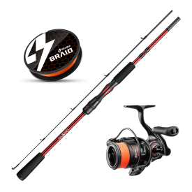 Lake X Perch 7'2'' X-5-25g & Vortex Spinning Combo